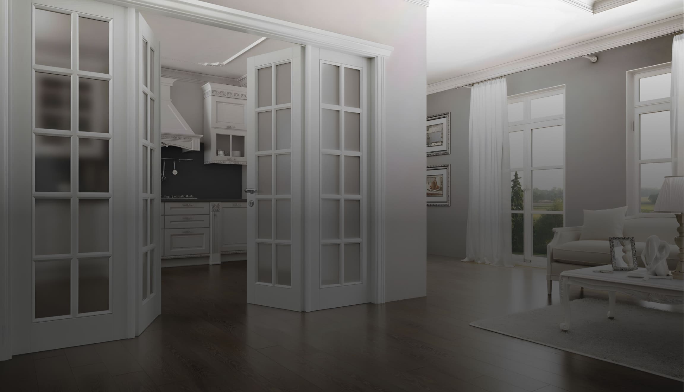 Окна и двери в стиле современной классики