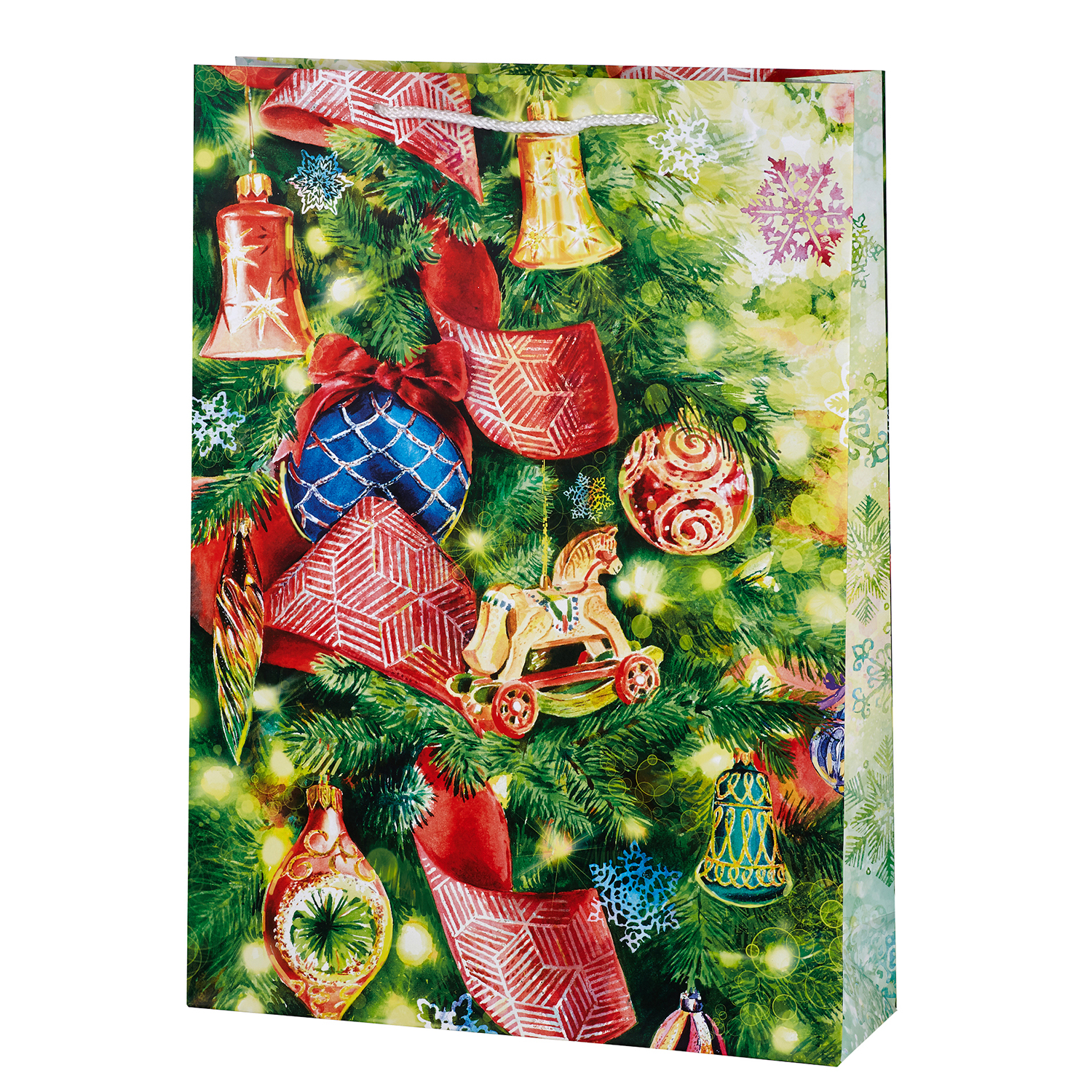 Пакет подарочный В ожидании Нового года 82593 33х45,7х10,2см