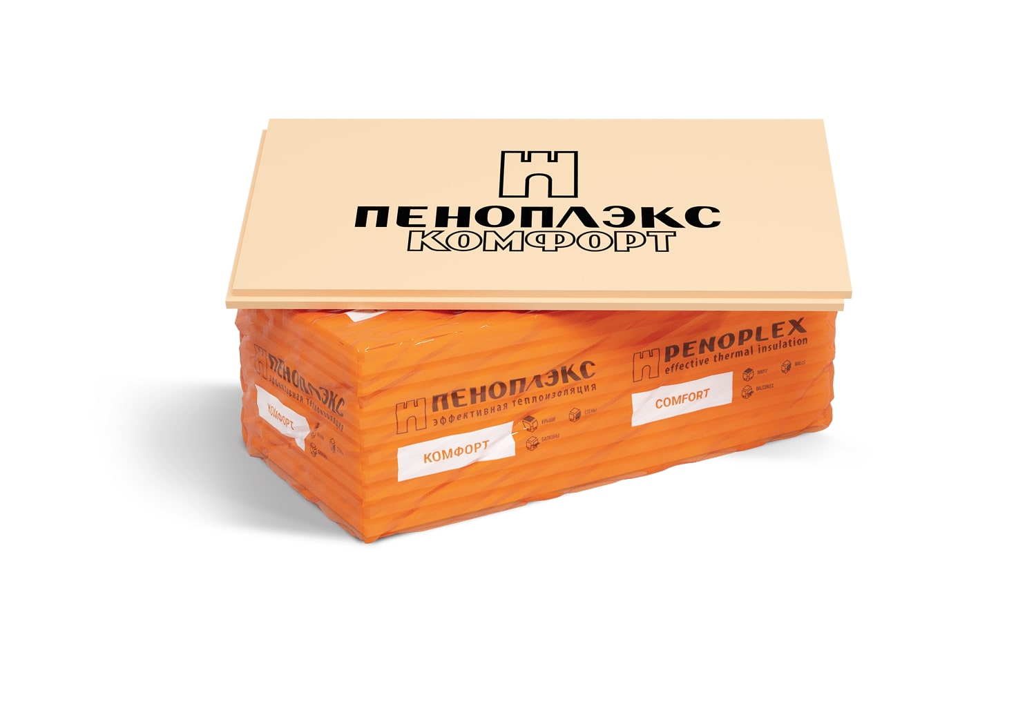 Пенополистирол экструзионный ПЕНОПЛЭКС Комфорт С 1185х585х20мм