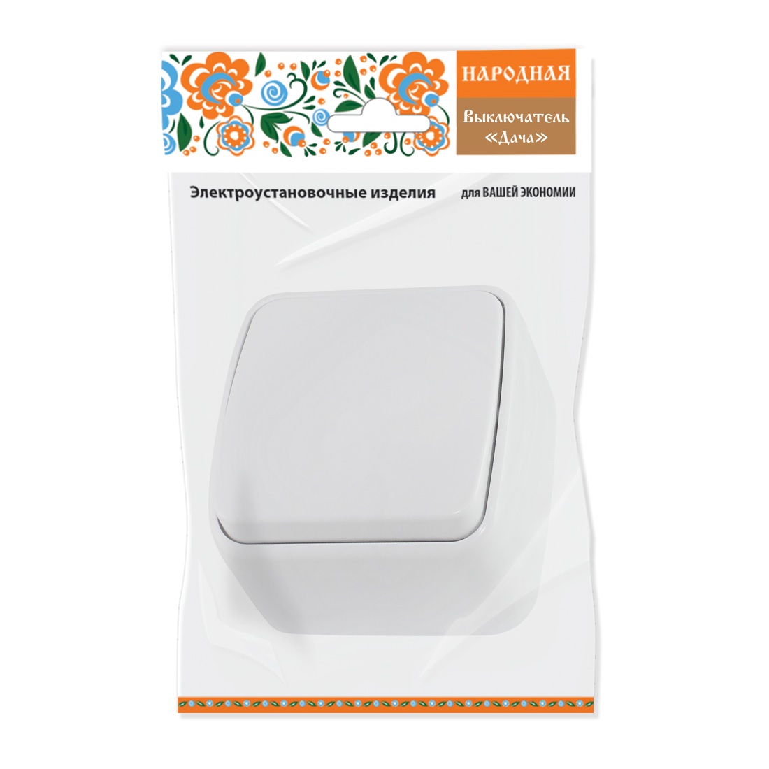 Выключатель НАРОДНЫЙ Дача SQ1824-0001