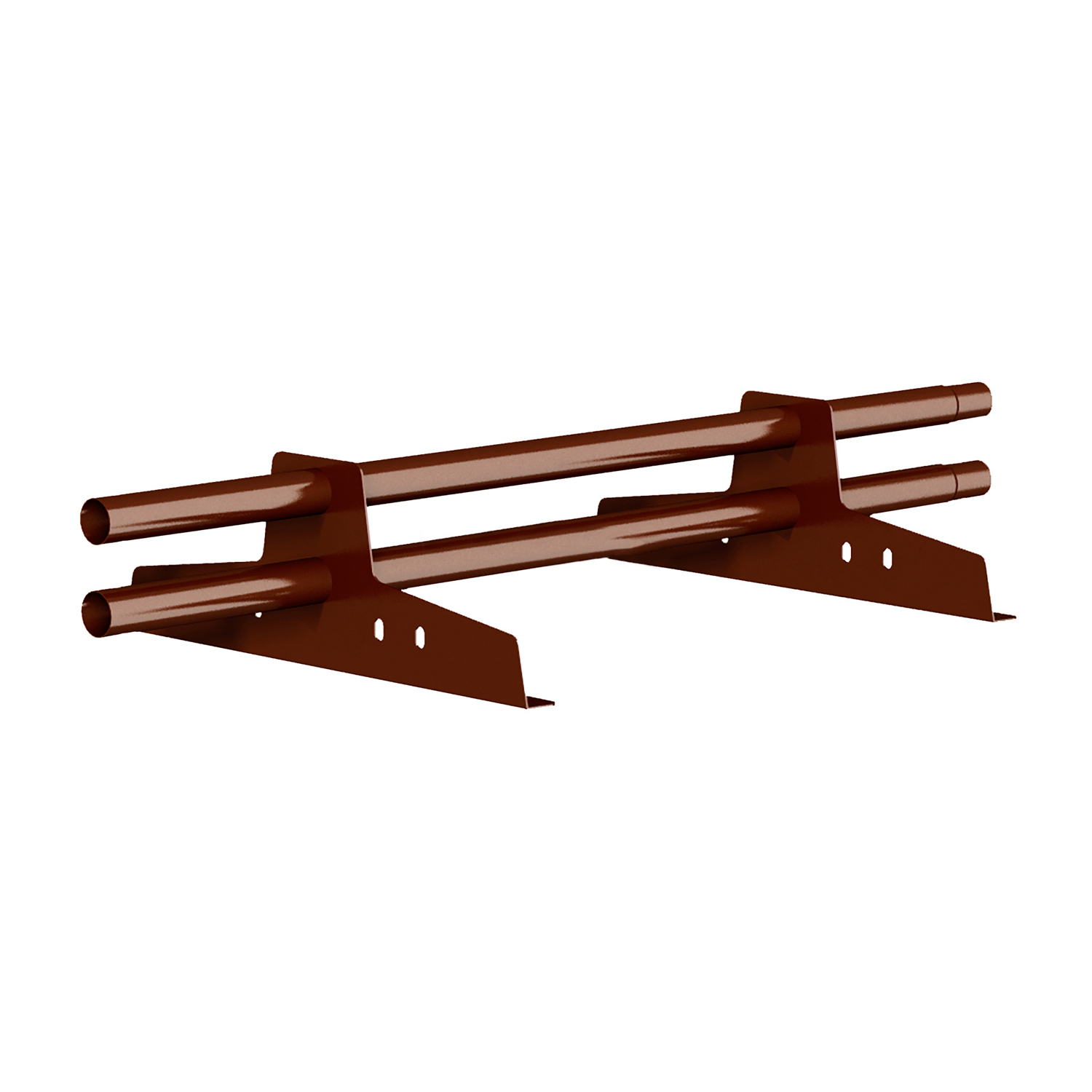 Снегозадержатель BORGE Трубчатый New Line 4 опоры коричневый шоколад