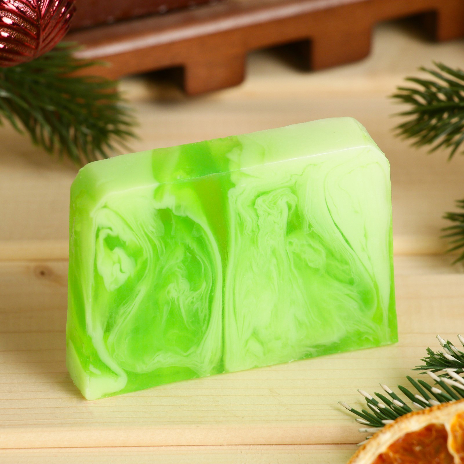 Мыло СПА БАННАЯ ЗАБАВА С Новым годом 80г мята