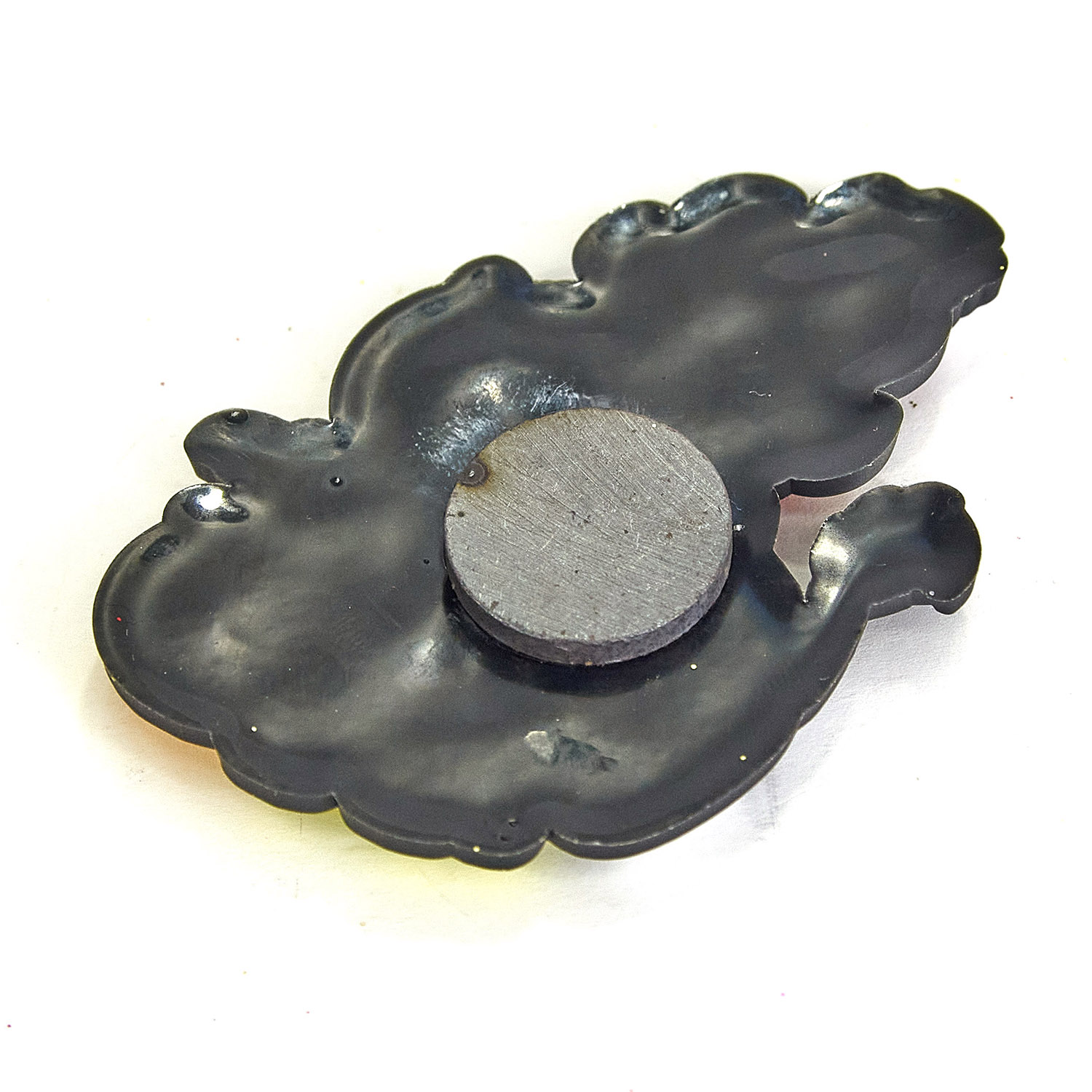 Магнит новогодний Бычок XF49608 6,5см