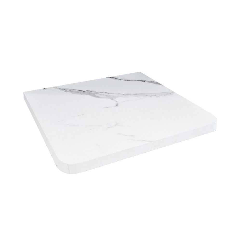 Столешница LEMAN 500х600х28мм мрамор белый