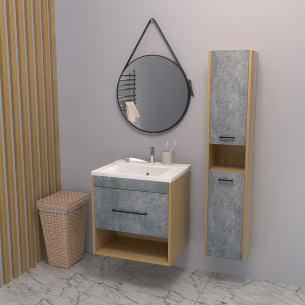 Пенал ENCANTO Bello джаггер/ цемент