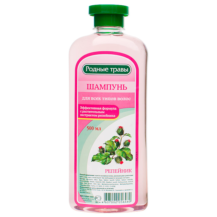 Шампунь РОДНЫЕ ТРАВЫ