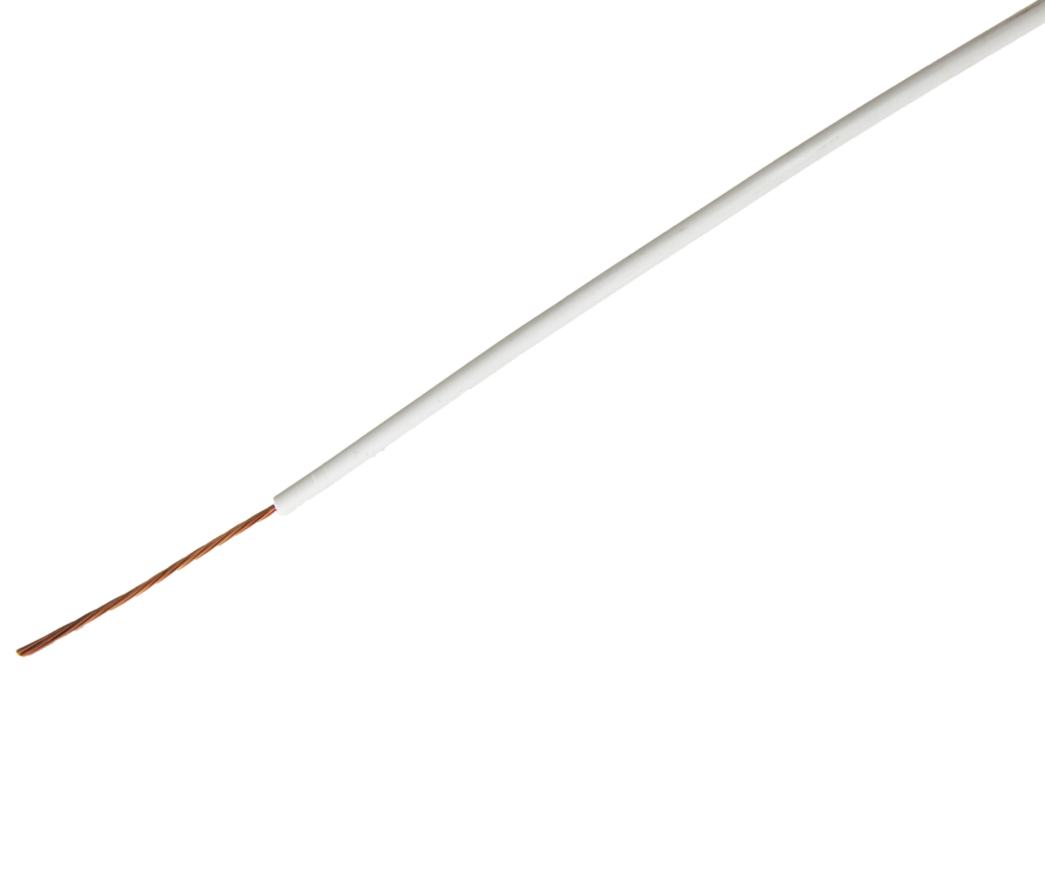 Провод монтажный REXANT ПГВА автомобильный белый 0,5мм²