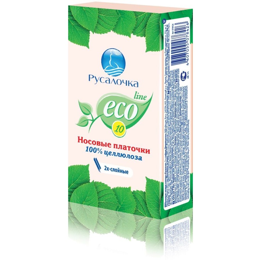 Платочки РУСАЛОЧКА Eco line