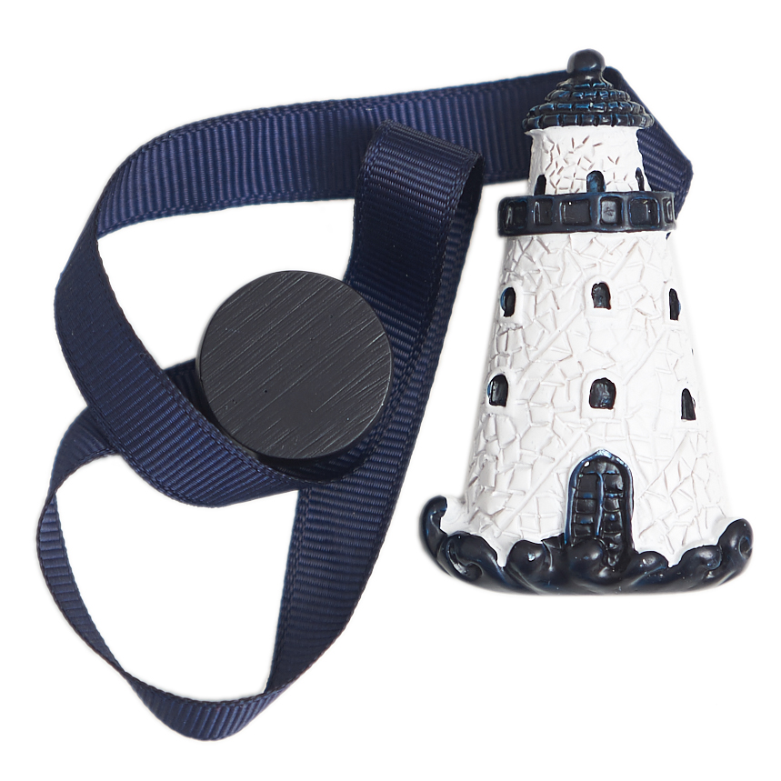 Подхват для штор WITERRA Башня белый