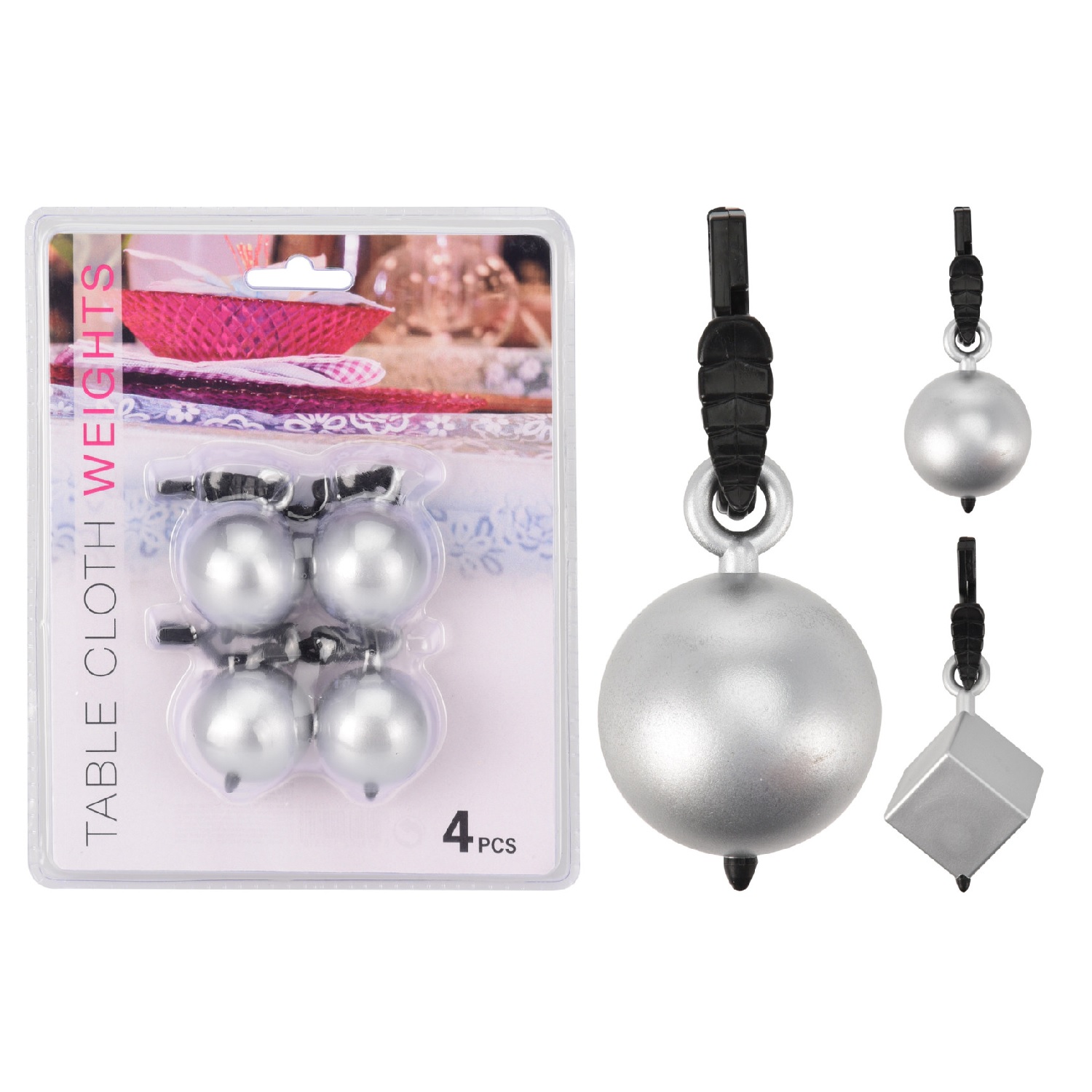 Утяжелители для скатерти KOOPMAN 170425010 4шт
