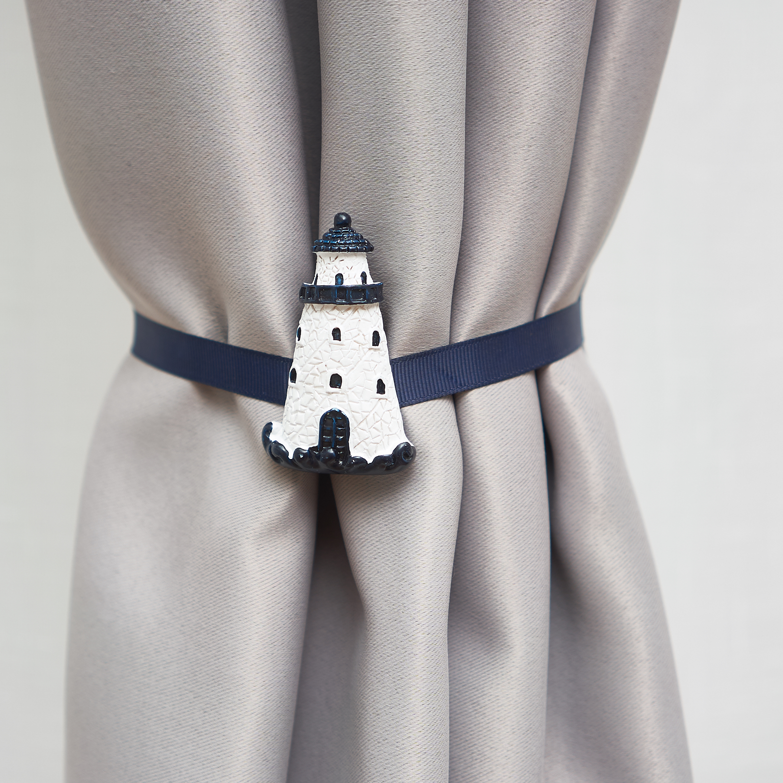 Подхват для штор WITERRA Башня белый