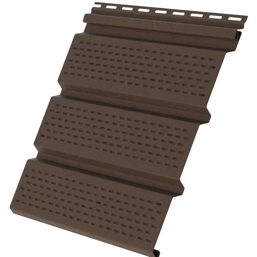 Софит L-брус RAL8017 шоколад 240x3000мм