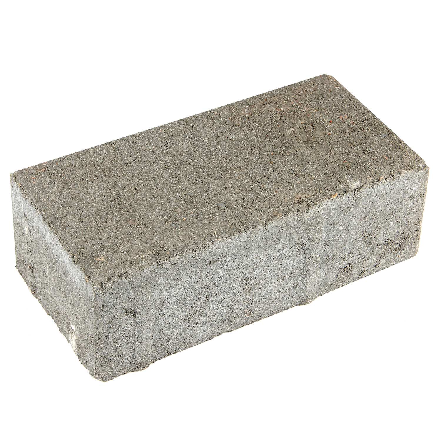 Плитка тротуарная Кирпич серая 200х100х70мм