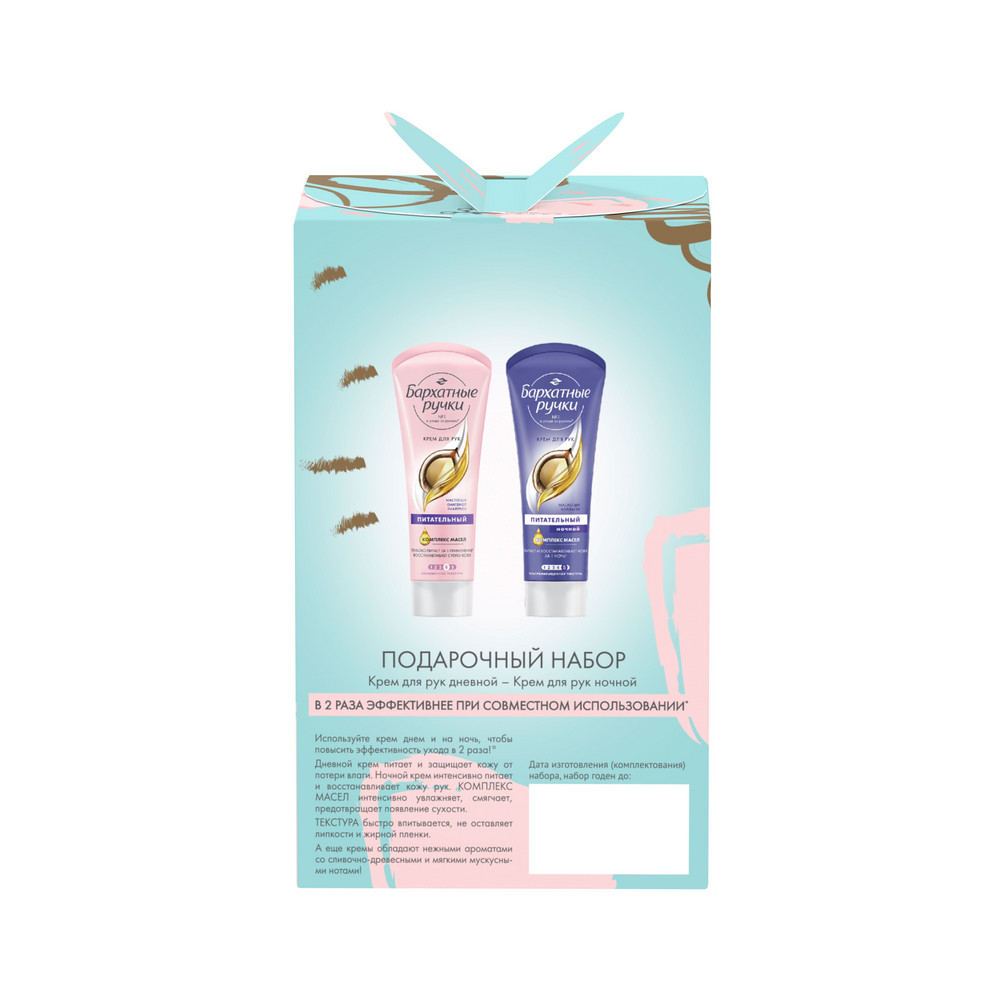 Набор подарочный БАРХАТНЫЕ РУЧКИ Теплота и нежность