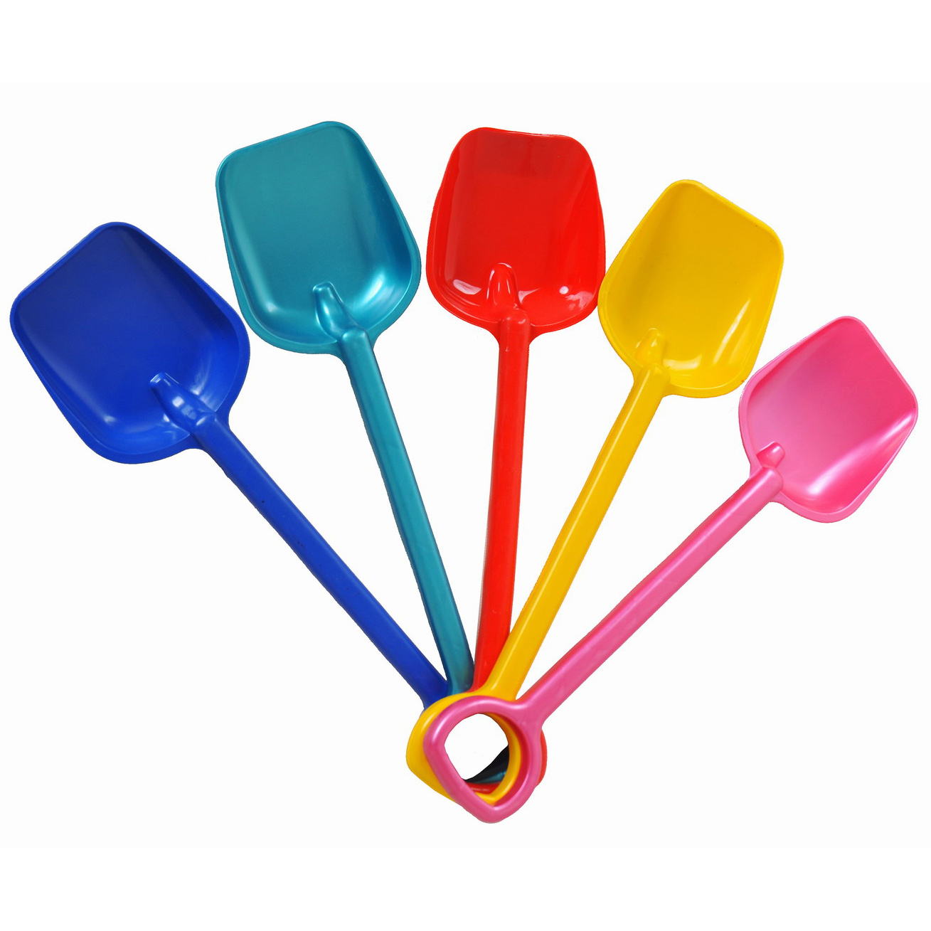 Лопатка детская Снежок 49см жёлтая