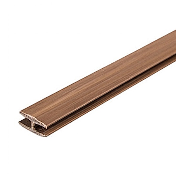 Профиль стыковочный для ДВП Светло-коричневый
