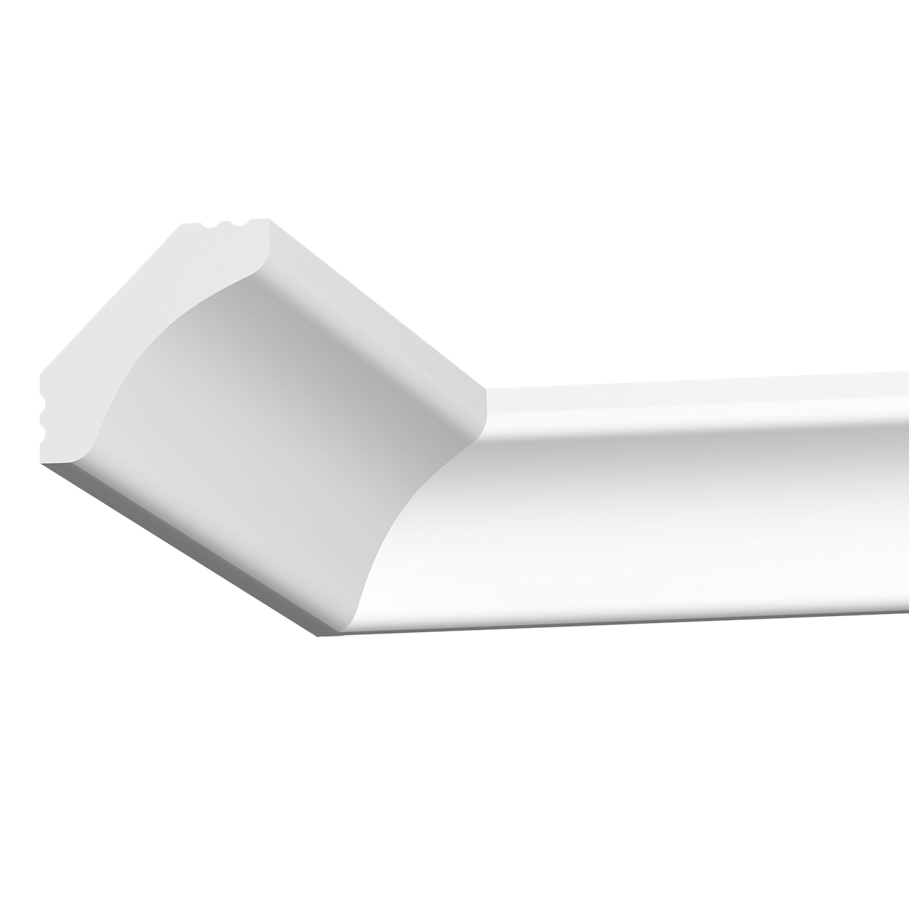 Плинтус потолочный PLINTEX Р15/15 2м